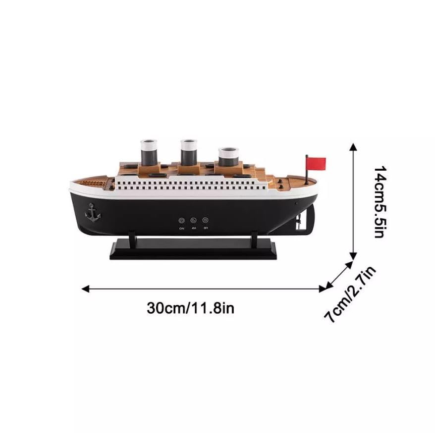 Titanic Humidifier Mould Decorative Air Humidifier Essential Oil Diffuser