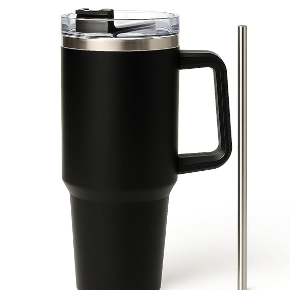 Tumbler with lid and Straw 1200ML Cup