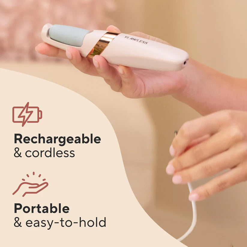 FootSilk® - Electric Foot Smooth Pedicure Callus Remover Wand