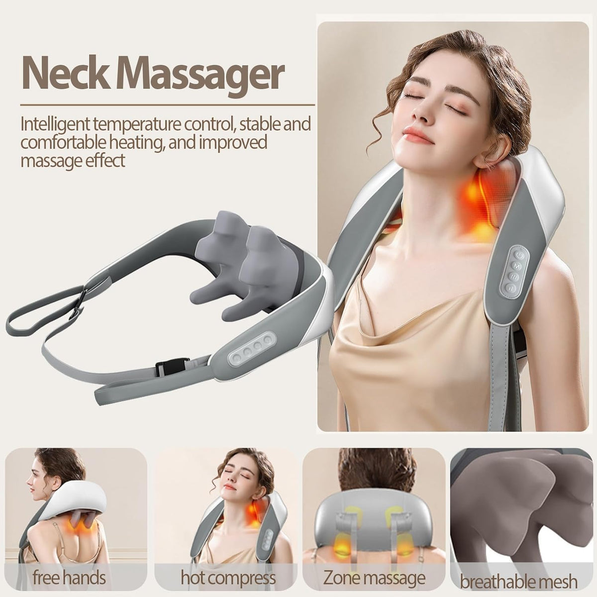 Neck and Back Massager