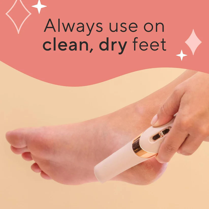 FootSilk® - Electric Foot Smooth Pedicure Callus Remover Wand