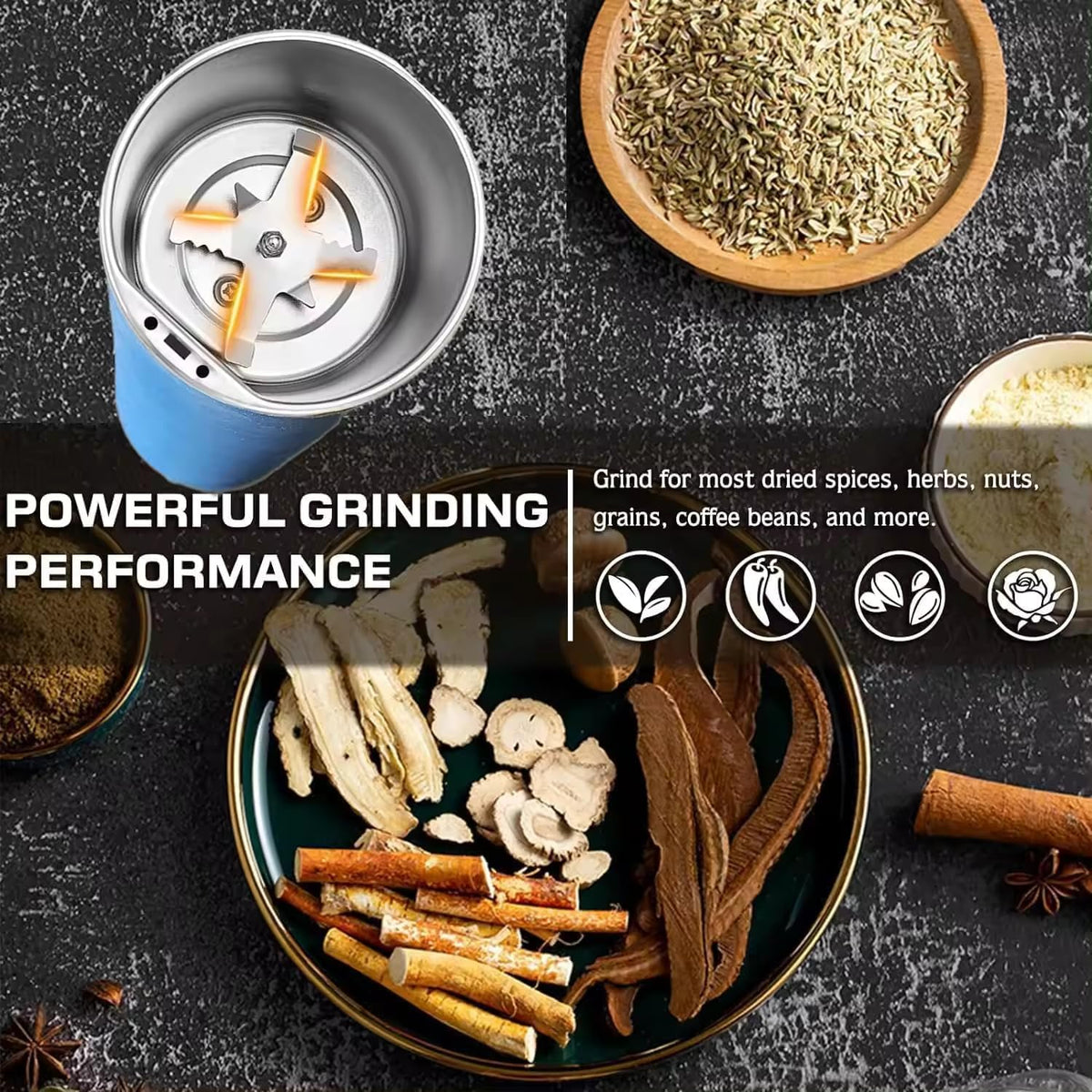 Portable Electric Grinder