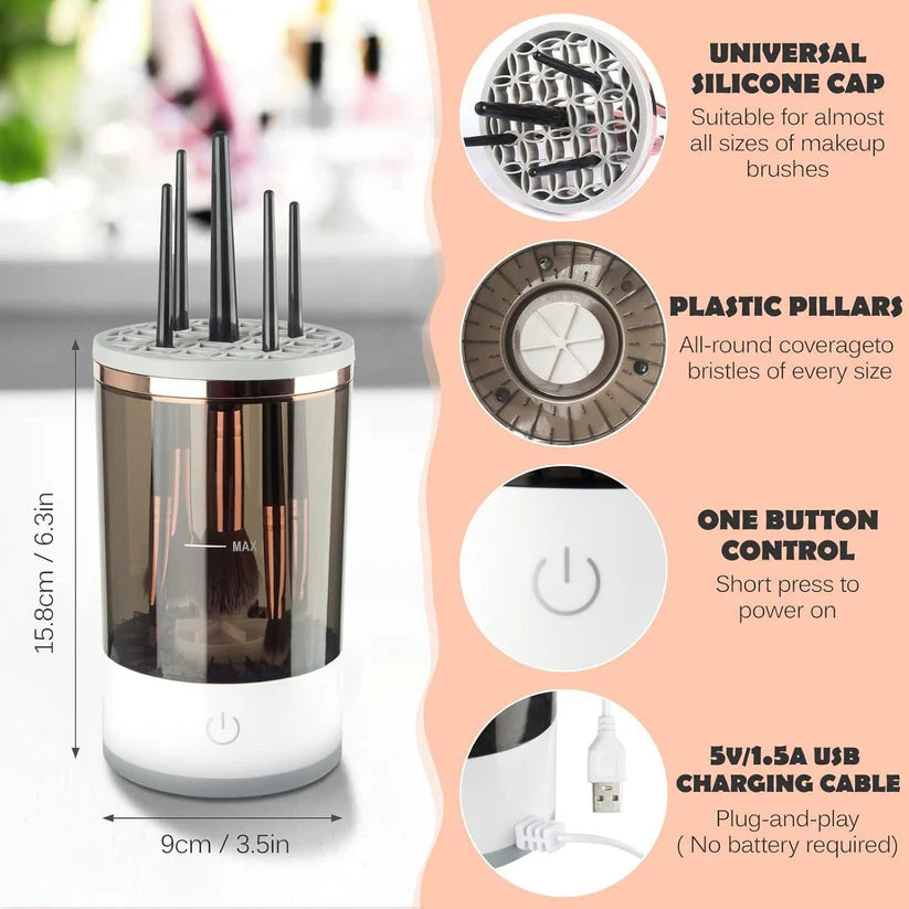 SpinClean Pro - Electric Makeup Brush Cleaner