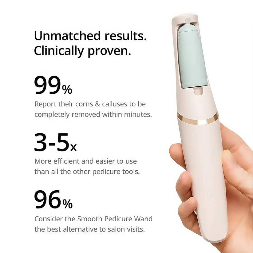 FootSilk® - Electric Foot Smooth Pedicure Callus Remover Wand