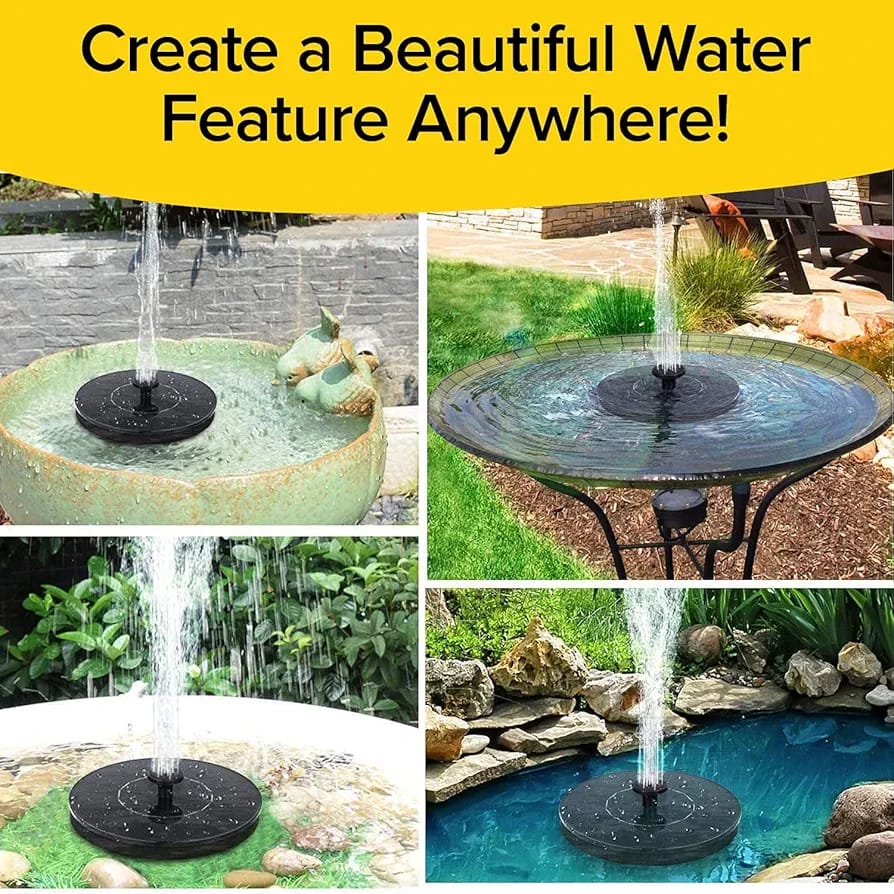 Pocket Hose Solar-Powered-Instantly Adds a Water Feature Virtually Anywhere