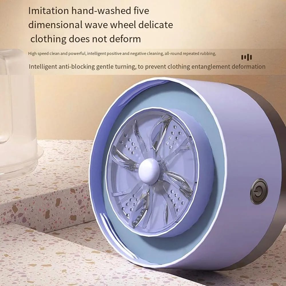 Mini Laundry Cup Wireless Charging Portable Small Dormitory Underwear Underwear Washing Machine Home