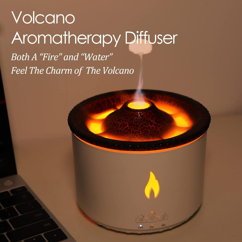 Humidifier for Home, Flame Diffuser