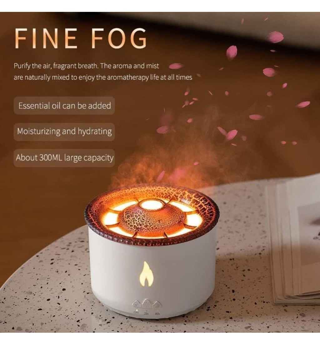 Humidifier for Home, Flame Diffuser