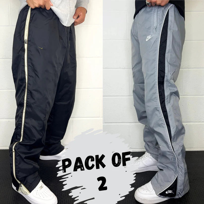Oversized Track Pants Duo – Perfect Blend of Sporty & Casual