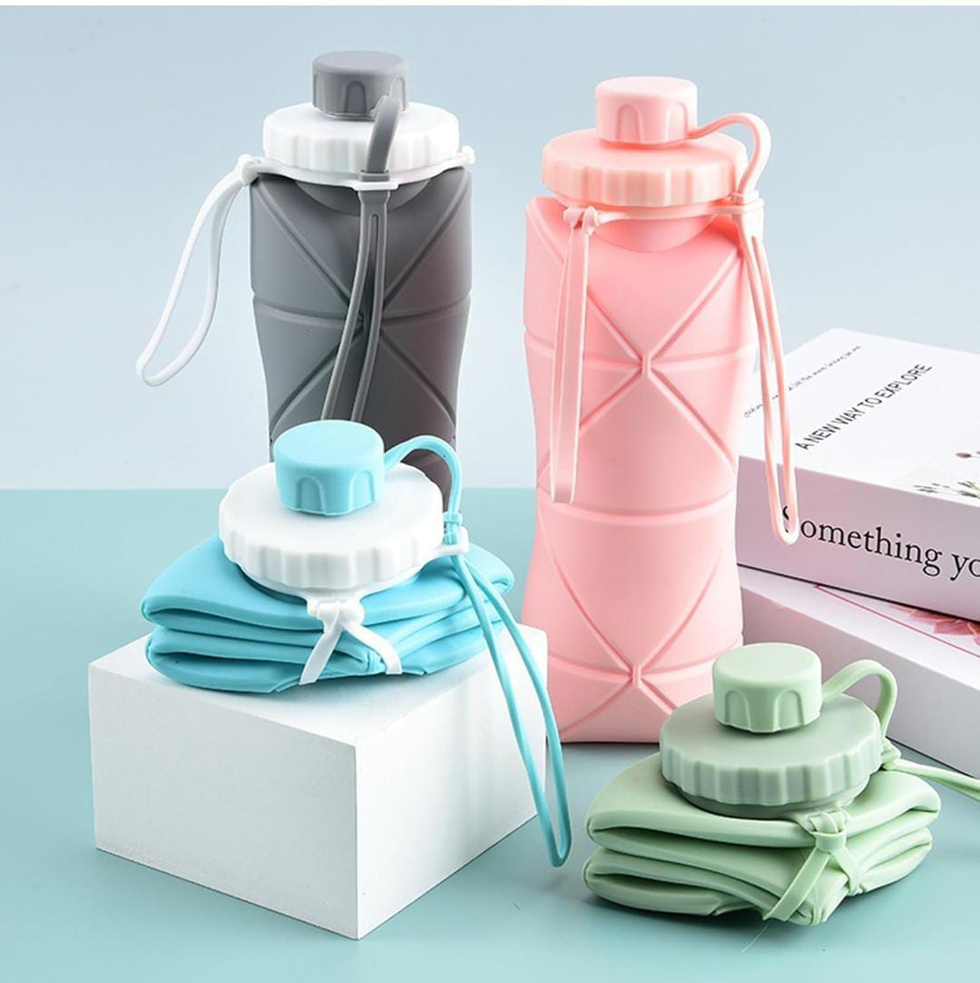 Folding Silicone Water Bottle